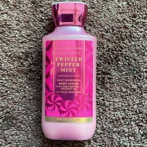 Bath & Body Works Twisted Peppermint Pink Lotion